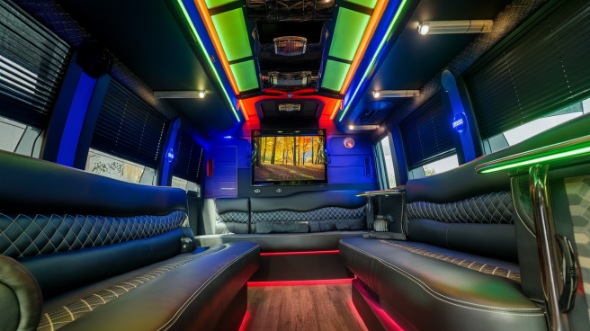 clovis sprinter limo rental inside